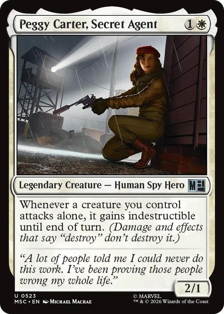 Peggy Carter, Secret Agent (523) (MSC)
