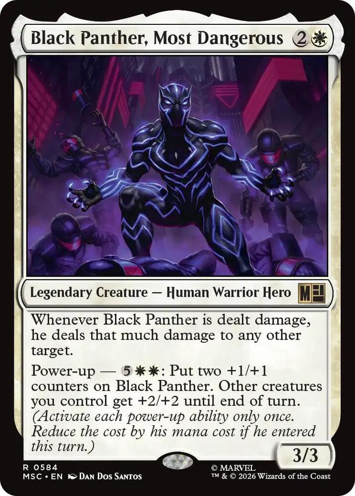 Black Panther, Most Dangerous (584) (MSC)