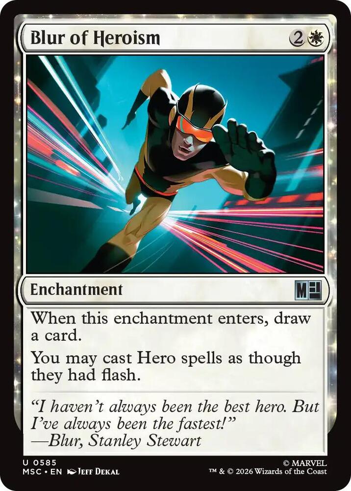Blur of Heroism (585) (MSC)