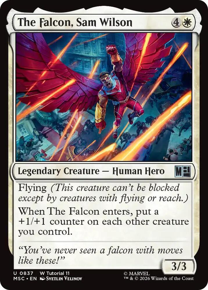The Falcon, Sam Wilson (0837) (837) (MSC)