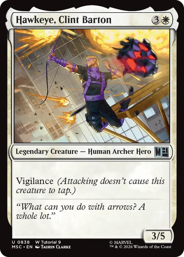 Hawkeye, Clint Barton (0838) (838) (MSC)