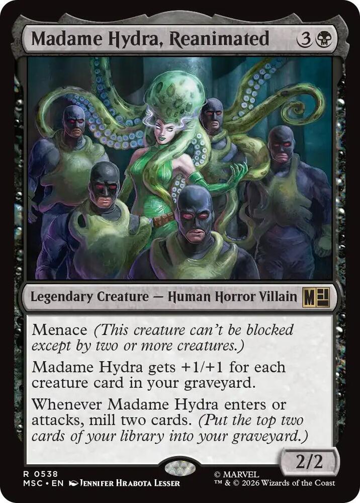 Madame Hydra, Reanimated (538) (MSC)