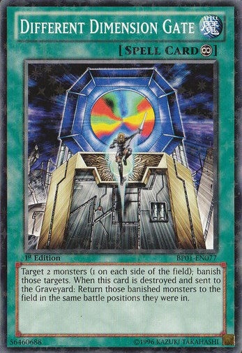 Different Dimension Gate (Starfoil) (BP01-EN077) (BP01)