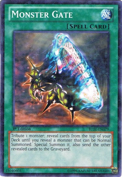 Monster Gate (Starfoil) (BP01-EN079) (BP01)