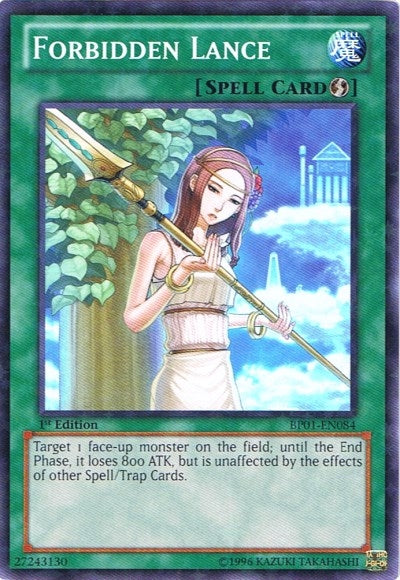 Forbidden Lance (Starfoil) (BP01-EN084) (BP01)