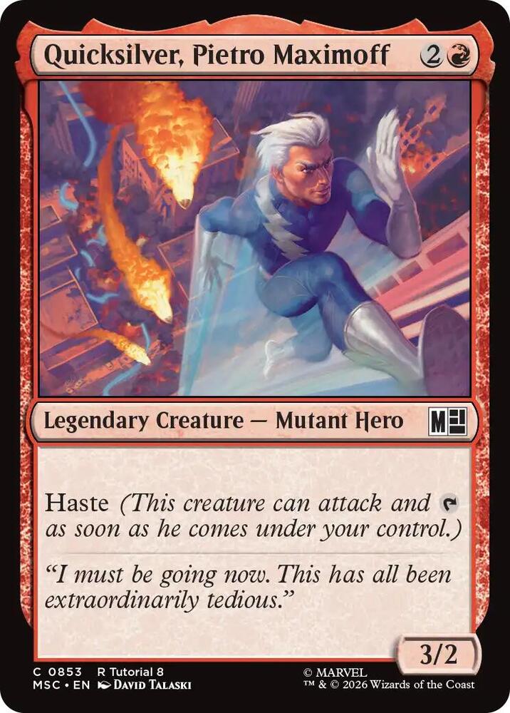 Quicksilver, Pietro Maximoff (0853) (853) (MSC)