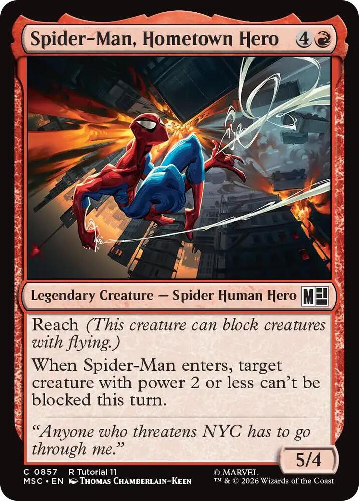 Spider-Man, Hometown Hero (0857) (857) (MSC)