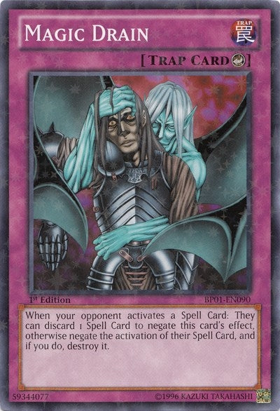 Magic Drain (Starfoil) (BP01-EN090) (BP01)