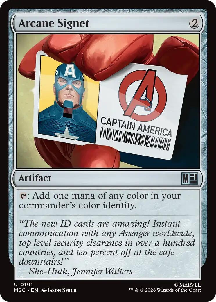 Arcane Signet (0191) (191) (MSC)