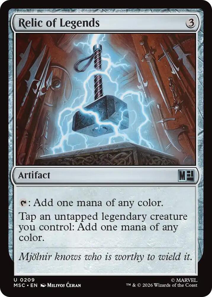 Relic of Legends (209) (MSC)