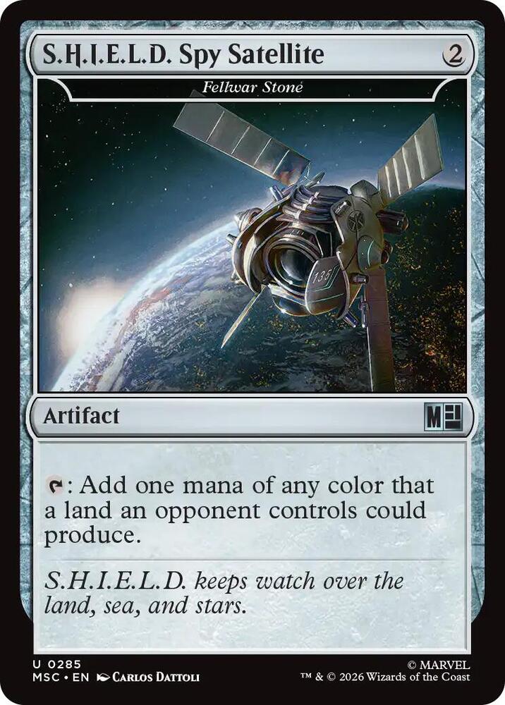 S.H.I.E.L.D. Spy Satellite - Fellwar Stone (285) (MSC)