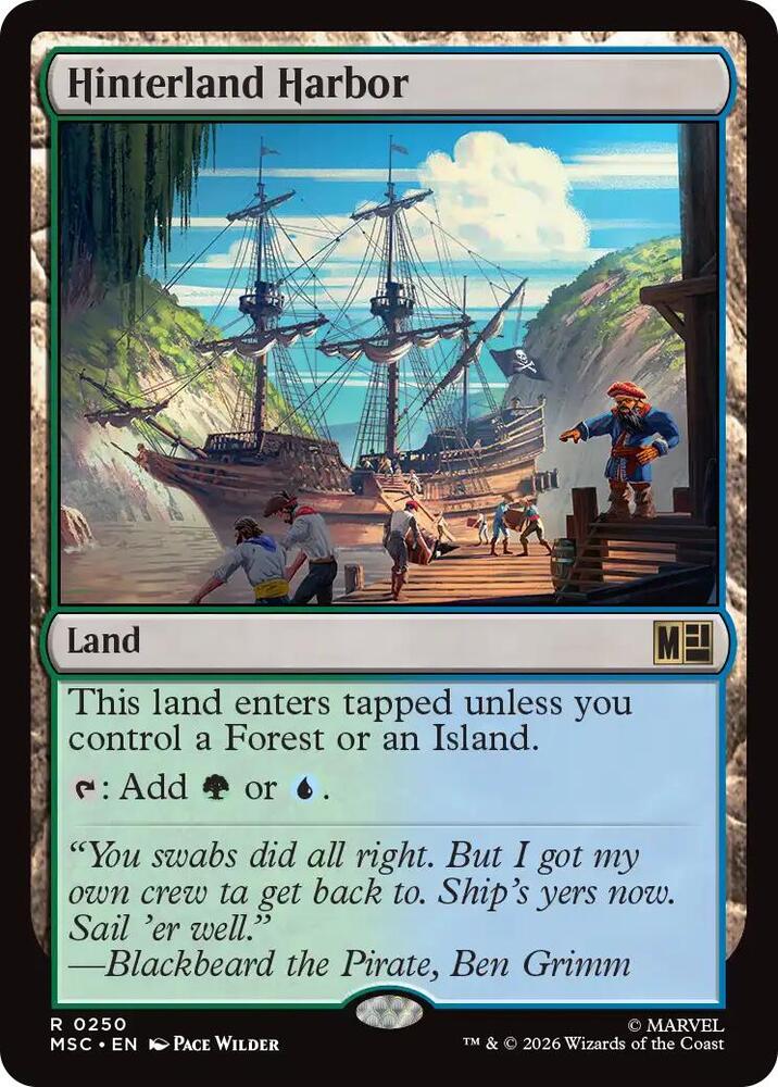 Hinterland Harbor (Surge Foil) (250) (MSC)