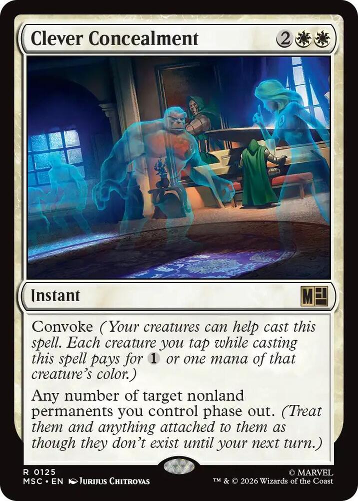 Clever Concealment (Surge Foil) (125) (MSC)