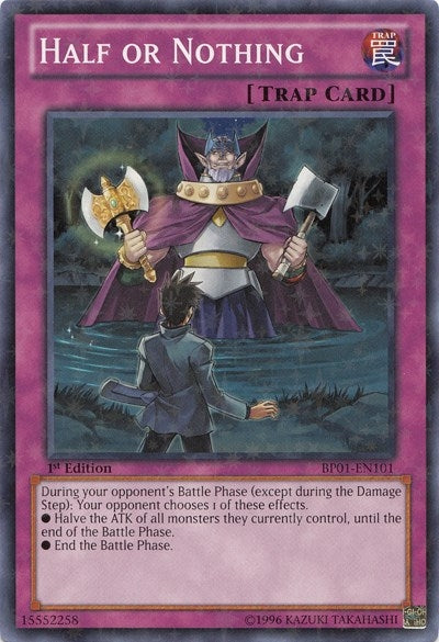Half or Nothing (Starfoil) (BP01-EN101) (BP01)
