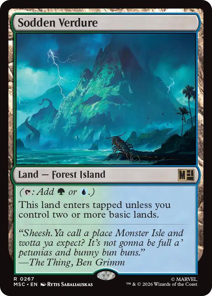 Sodden Verdure (Surge Foil) (267) (MSC)
