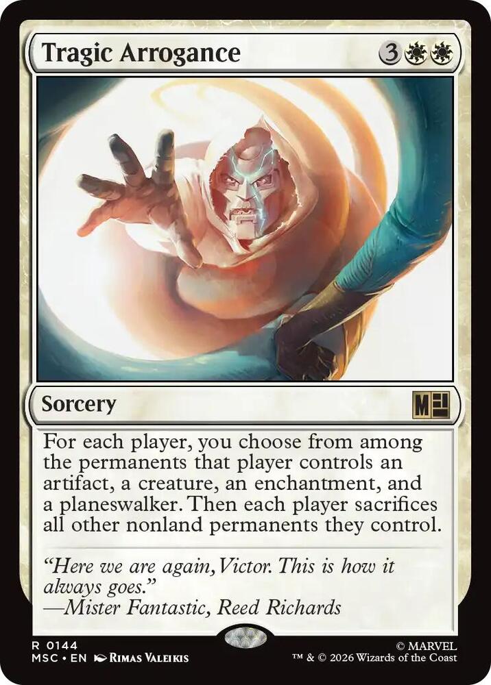 Tragic Arrogance (Surge Foil) (144) (MSC)