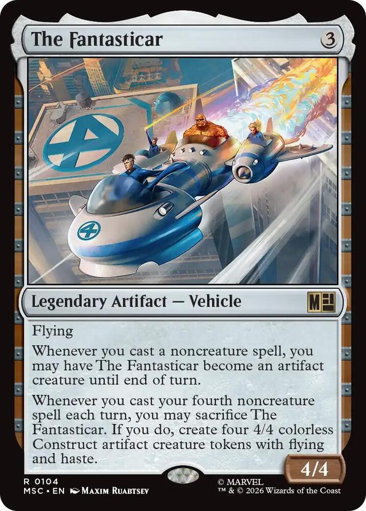 The Fantasticar (Surge Foil) (104) (MSC)