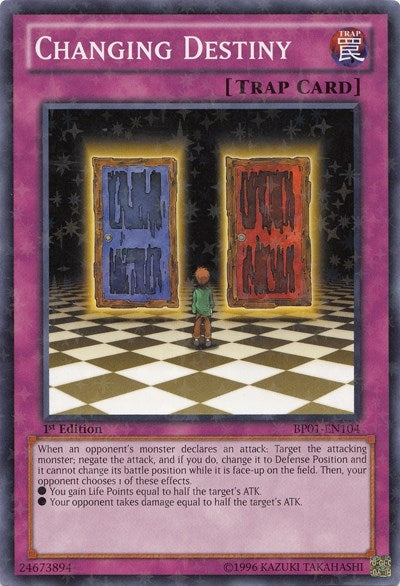 Changing Destiny (Starfoil) (BP01-EN104) (BP01)