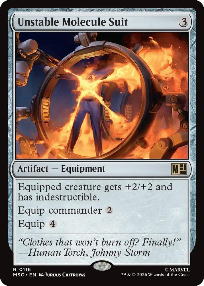 Unstable Molecule Suit (Surge Foil) (116) (MSC)