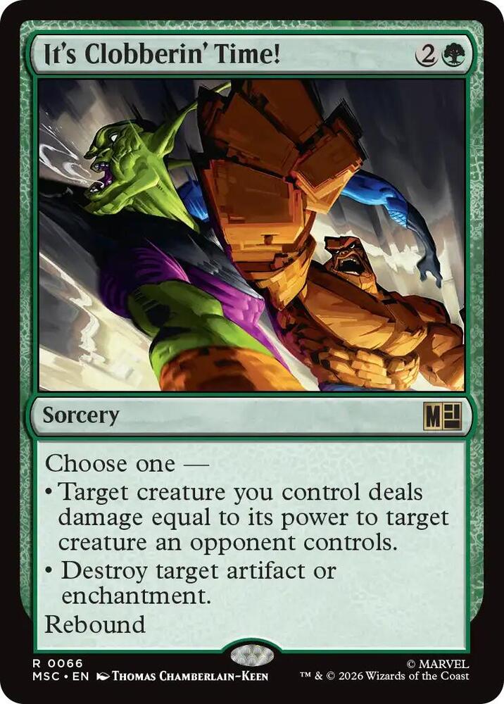 It's Clobberin' Time! (66) (MSC)