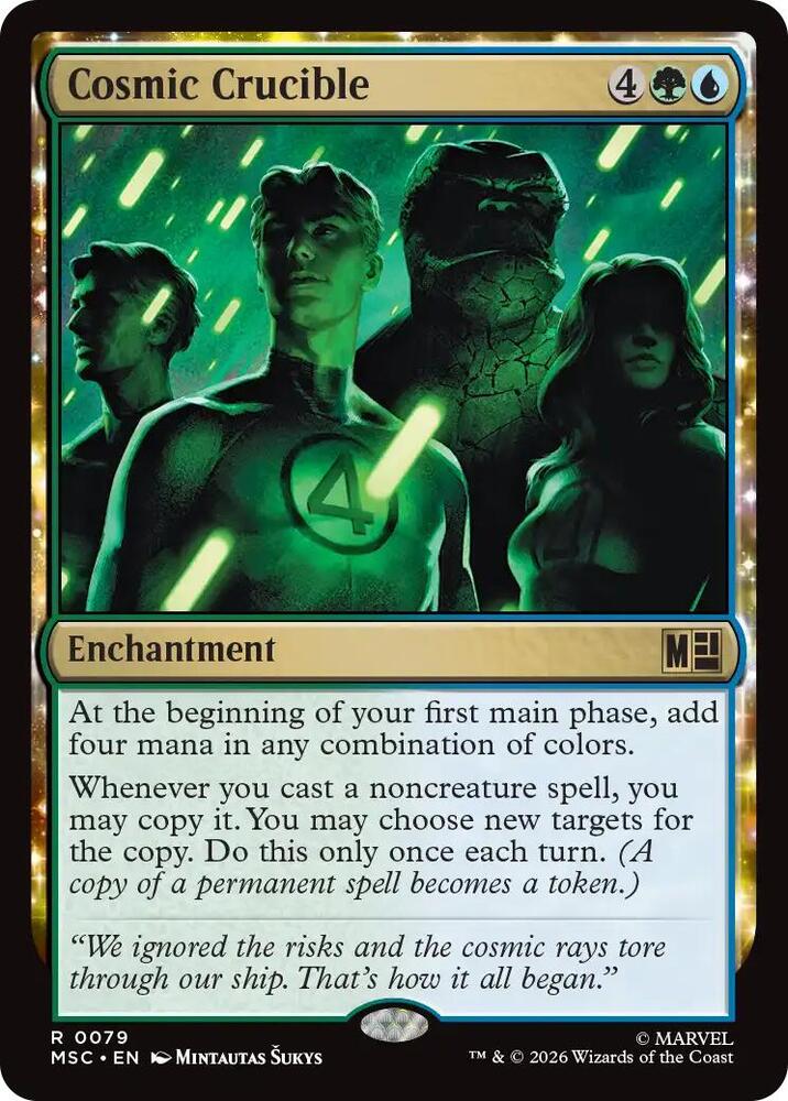 Cosmic Crucible (Surge Foil) (79) (MSC)