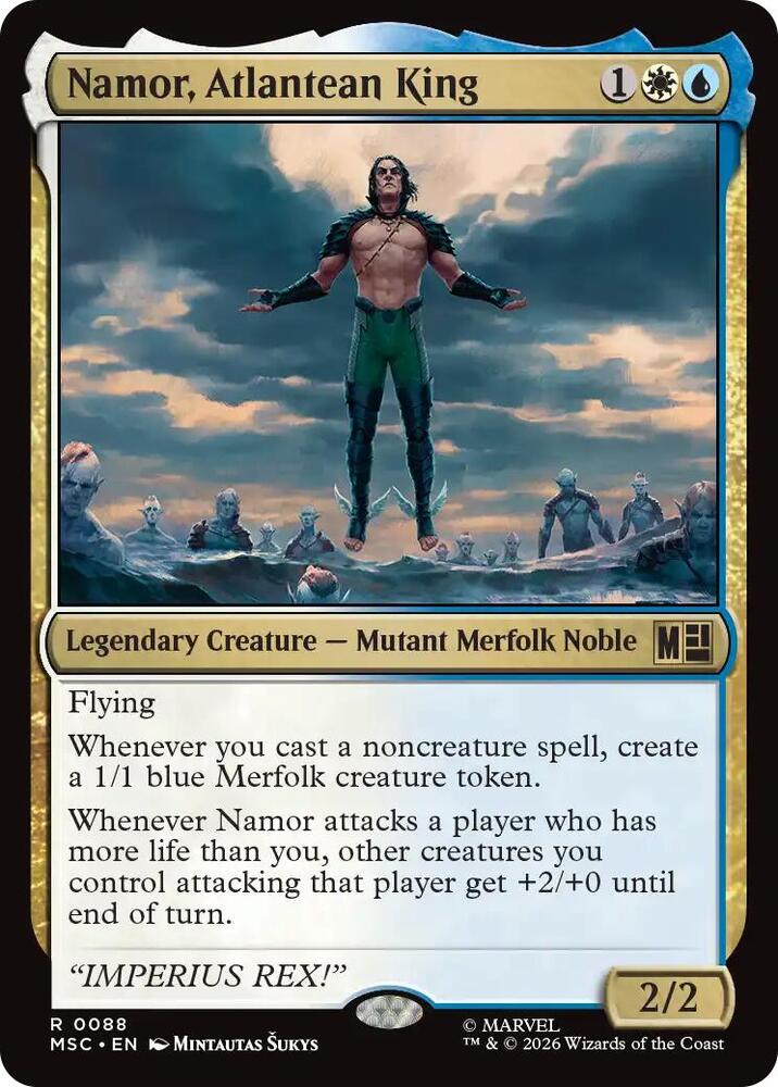 Namor, Atlantean King (88) (MSC)
