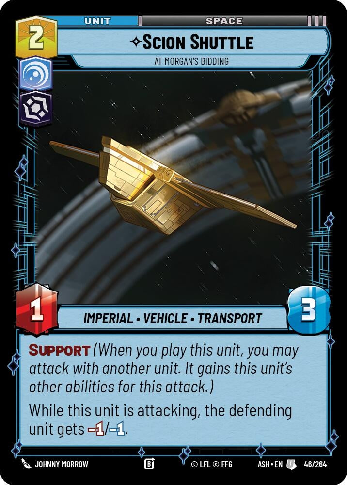 Scion Shuttle - At Morgan's Bidding (46/264) (ASH)