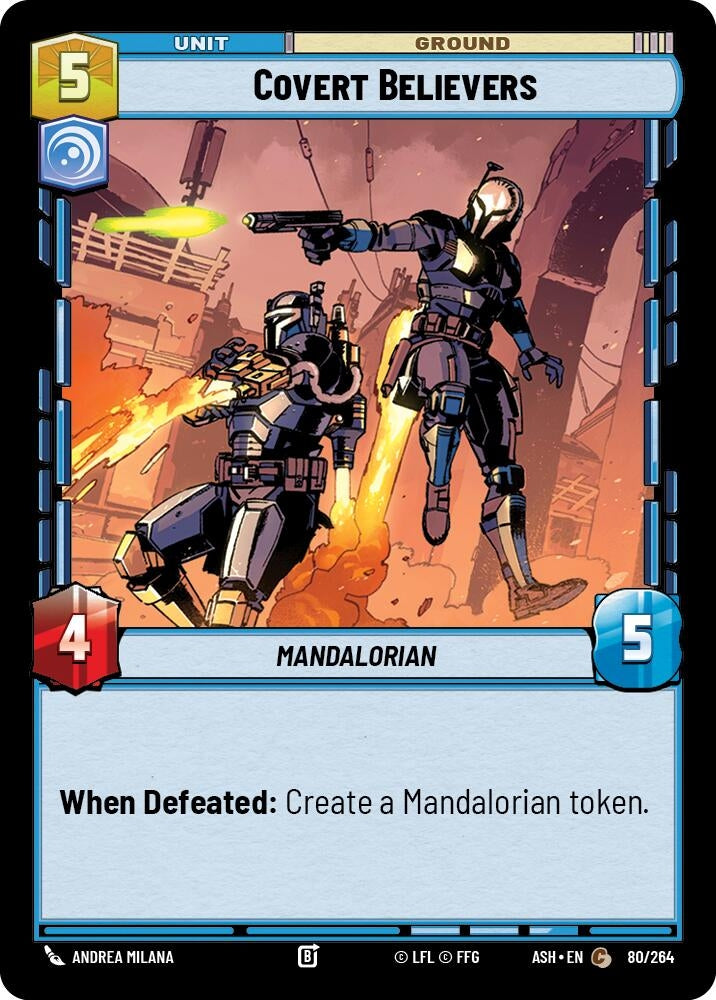 Covert Believers (80/264) (ASH)