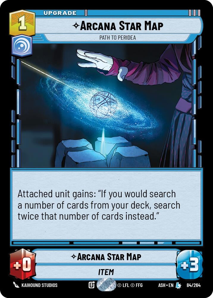 Arcana Star Map - Path to Peridea (84/264) (ASH)