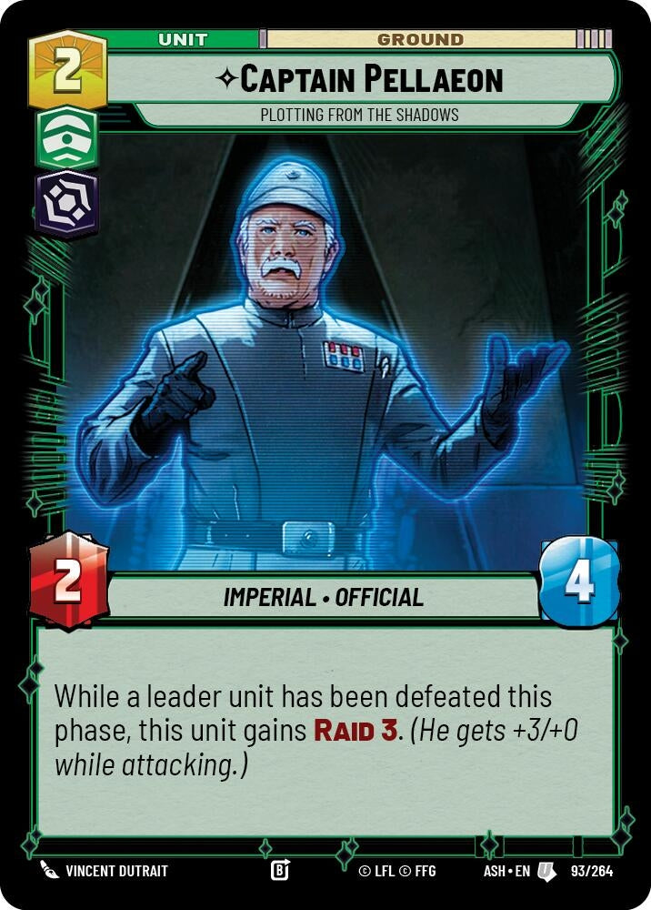 Captain Pellaeon - Plotting from the Shadows (93/264) (ASH)