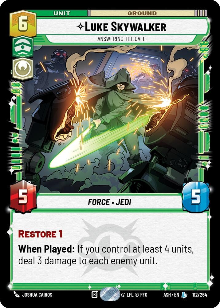 Luke Skywalker - Answering the Call (112/264) (ASH)