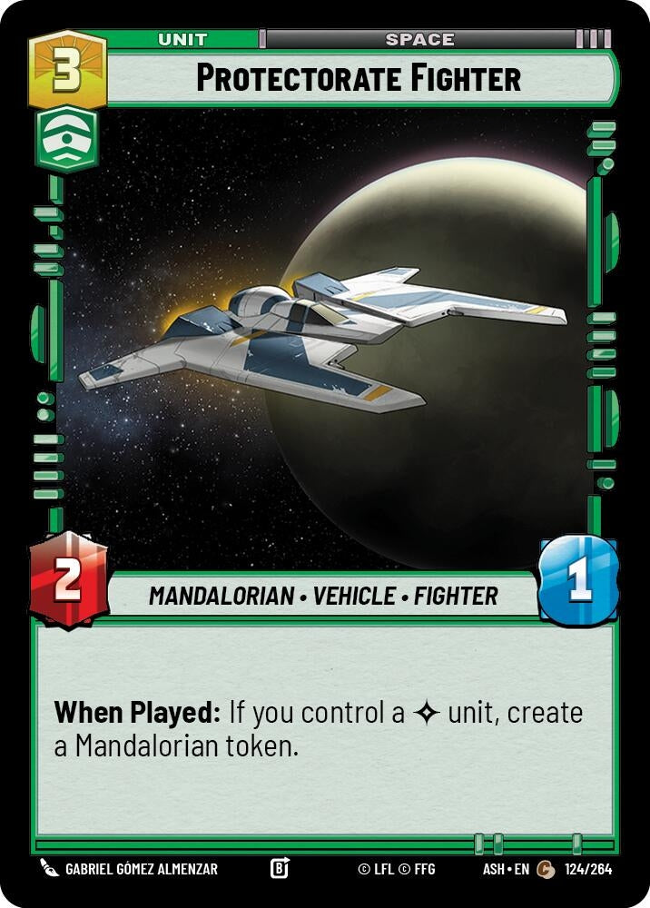 Protectorate Fighter (124/264) (ASH)