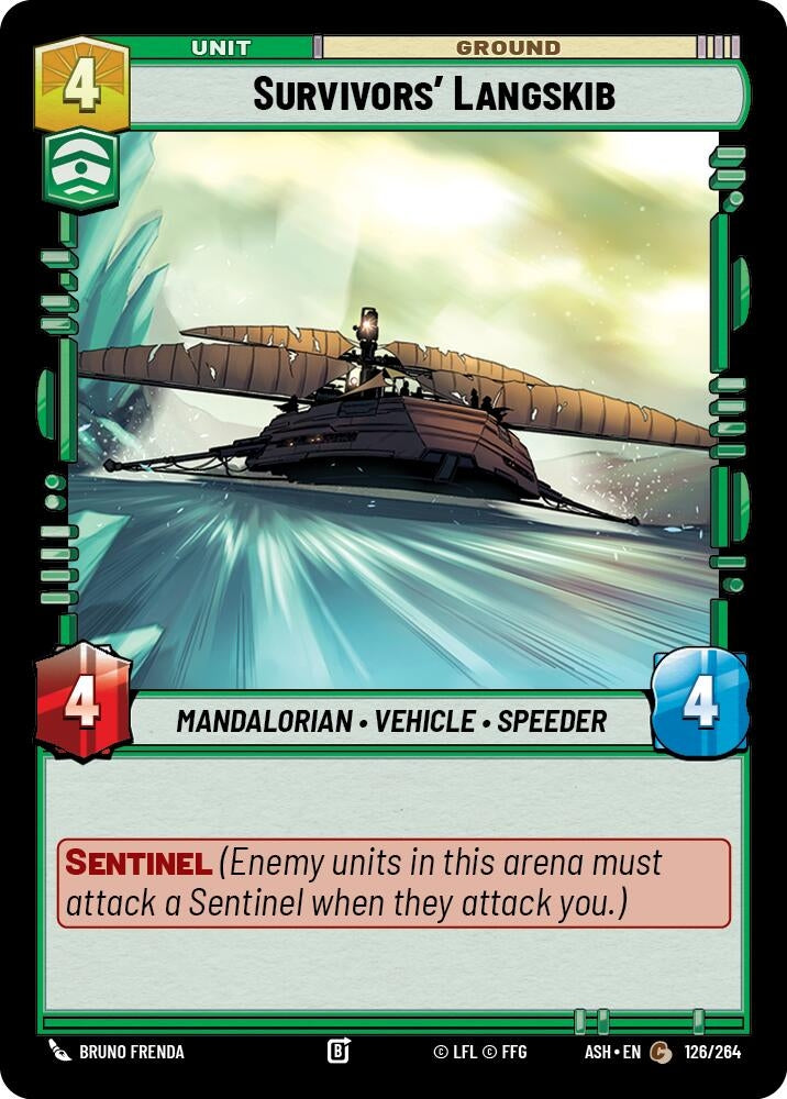 Survivors' Langskib (126/264) (ASH)