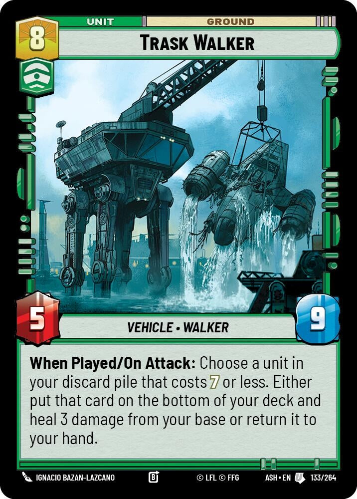 Trask Walker (133/264) (ASH)