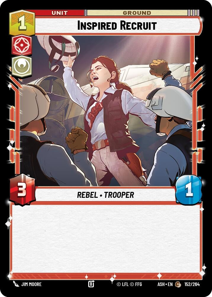 Inspired Recruit (152/264) (ASH)