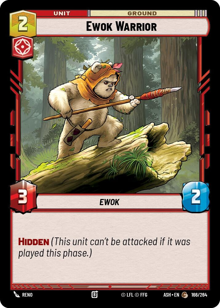 Ewok Warrior (166/264) (ASH)