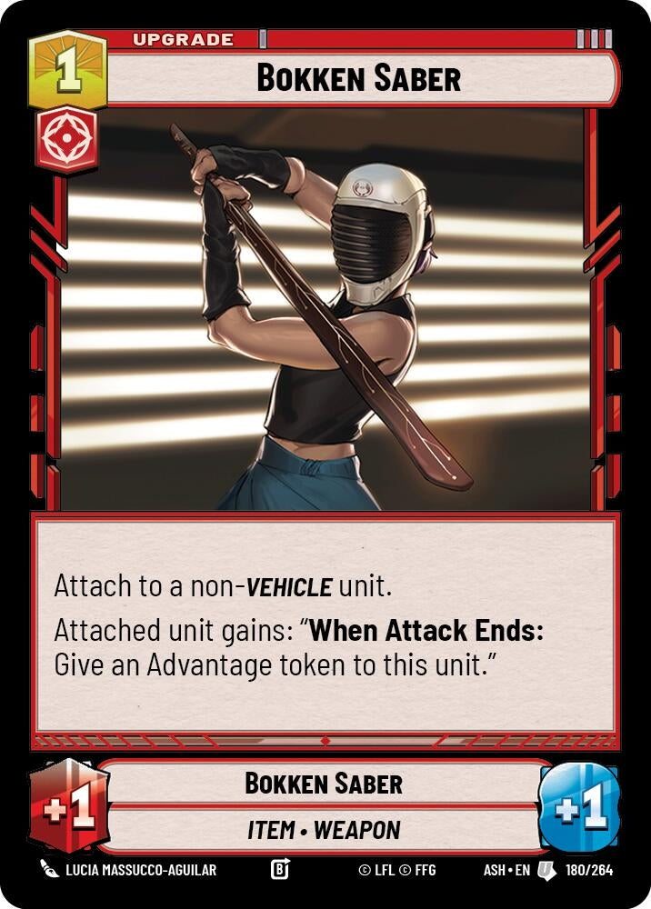 Bokken Saber (180/264) (ASH)
