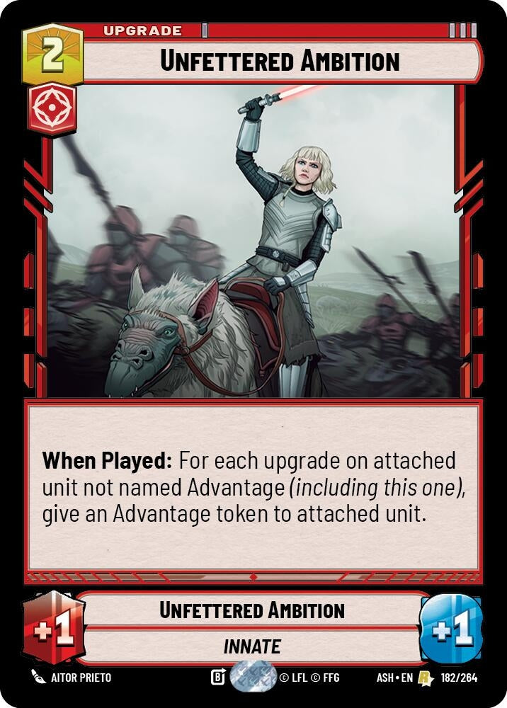 Unfettered Ambition (182/264) (ASH)