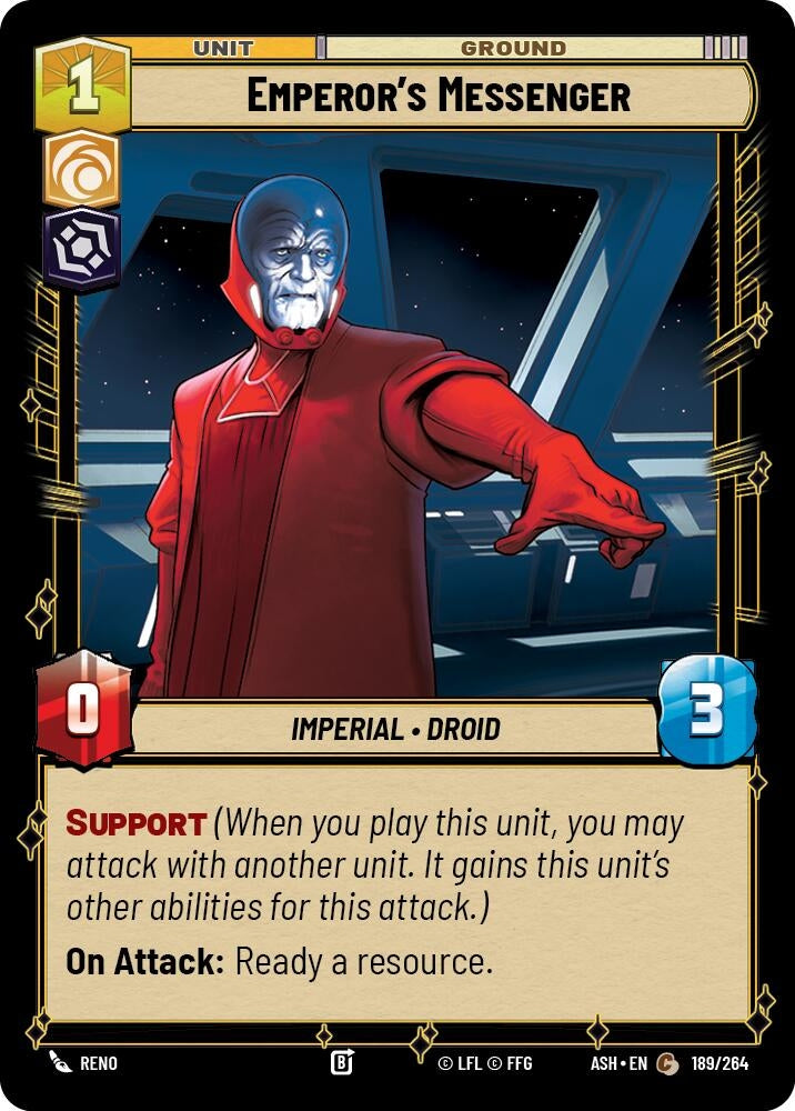Emperor's Messenger (189/264) (ASH)