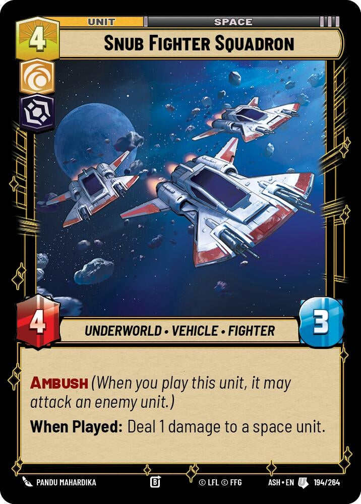 Snub Fighter Squadron (194/264) (ASH)