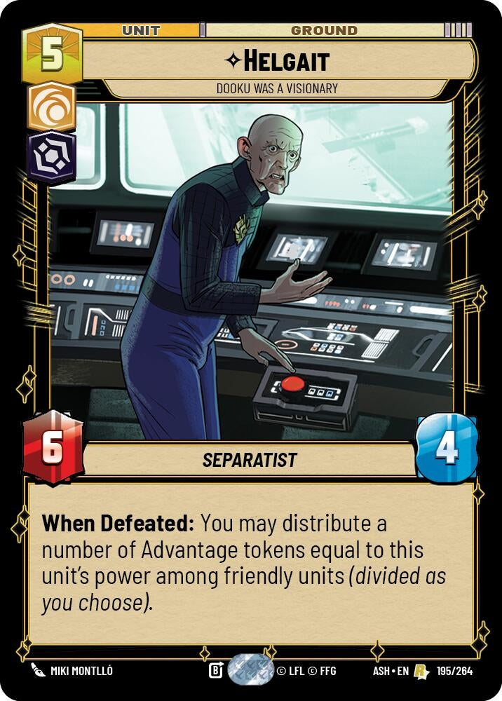 Helgait - Dooku Was a Visionary (195/264) (ASH)