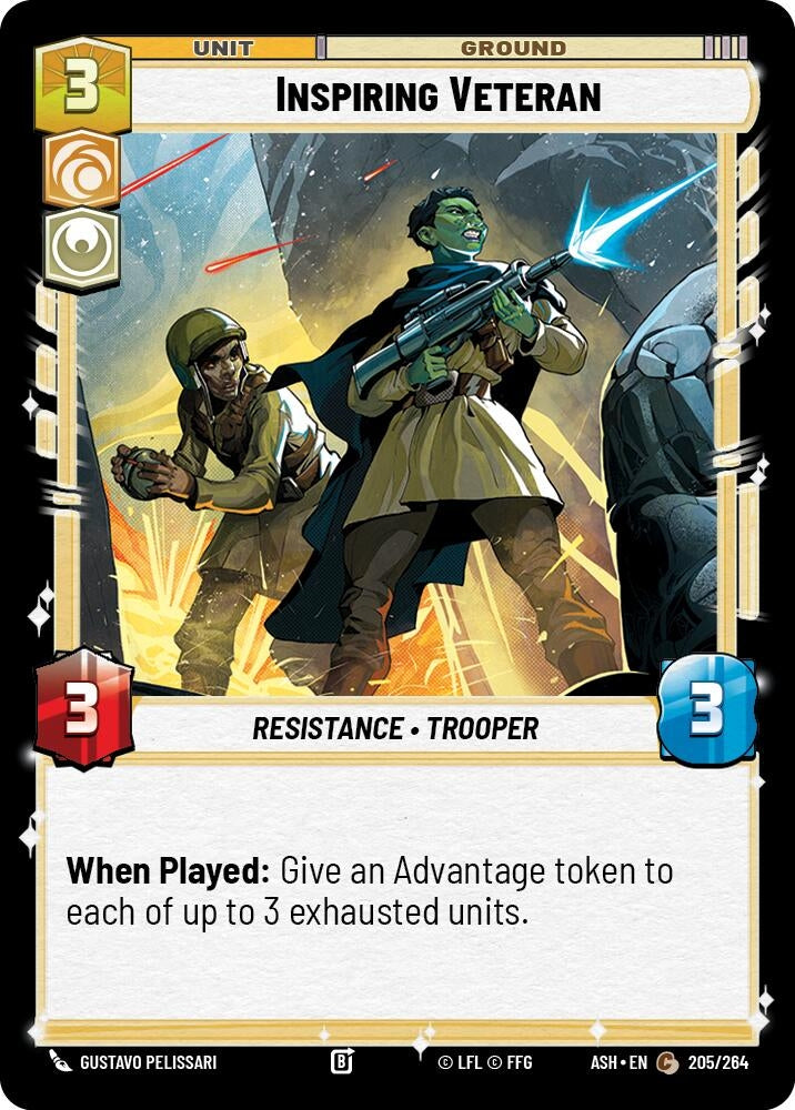 Inspiring Veteran (205/264) (ASH)