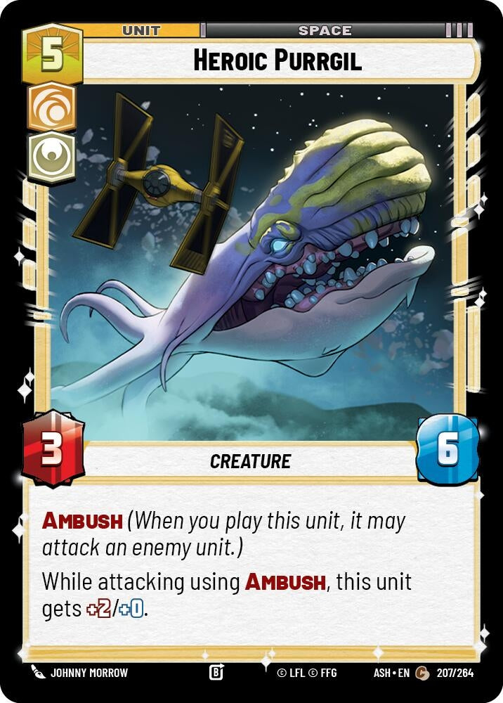 Heroic Purrgil (207/264) (ASH)