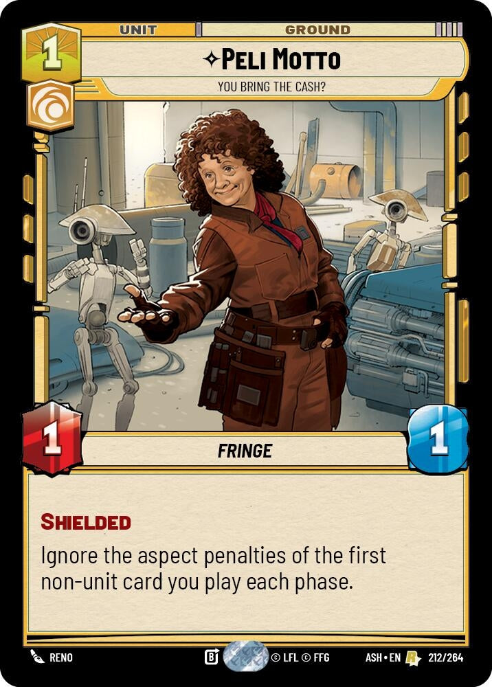 Peli Motto - You Bring the Cash? (212/264) (ASH)