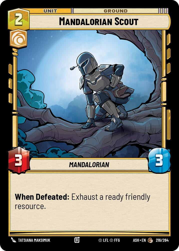 Mandalorian Scout (216/264) (ASH)
