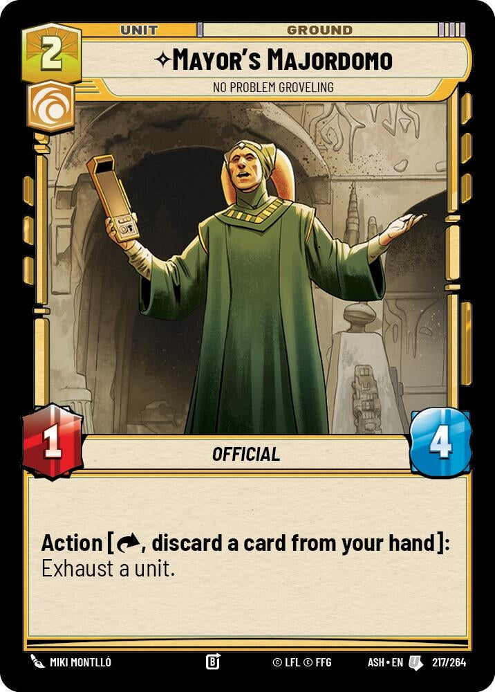 Mayor's Majordomo - No Problem Groveling (217/264) (ASH)