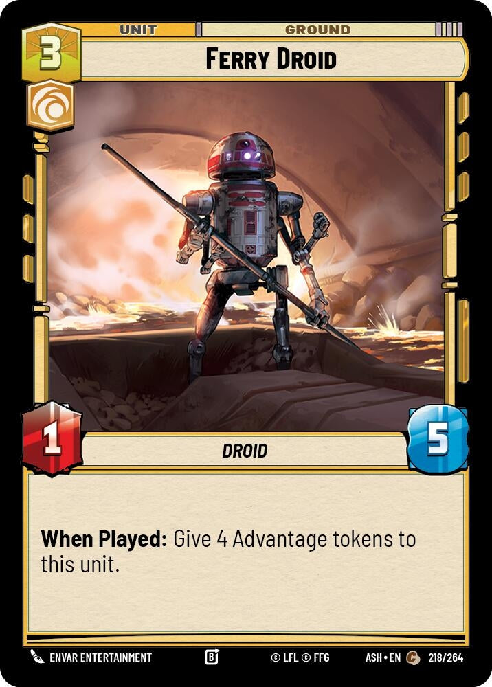 Ferry Droid (218/264) (ASH)