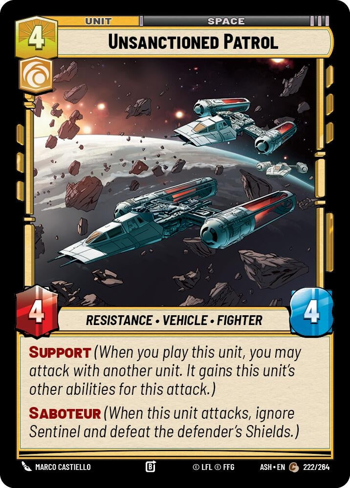 Unsanctioned Patrol (222/264) (ASH)