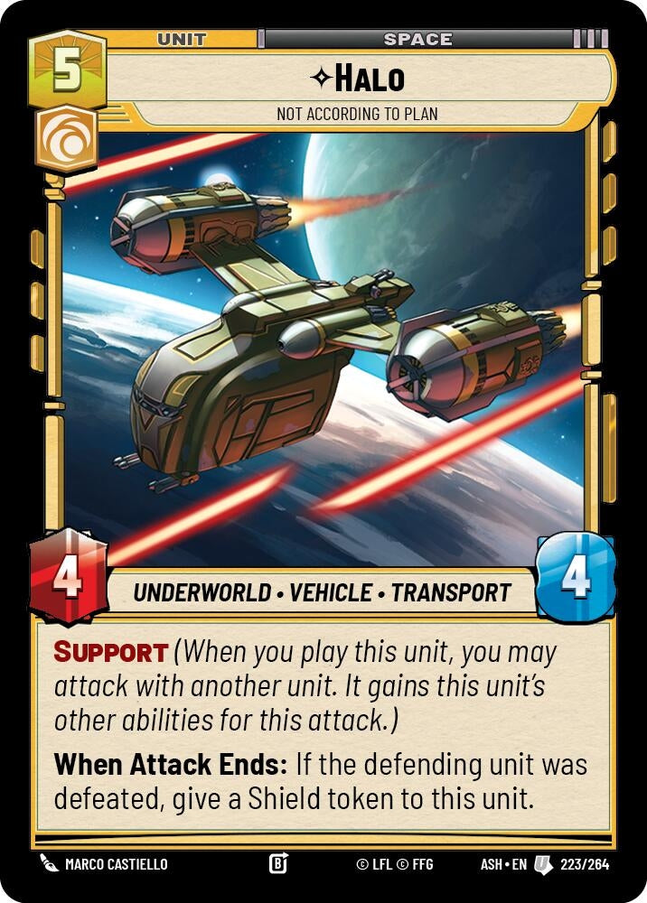 Halo - Not According to Plan (223/264) (ASH)
