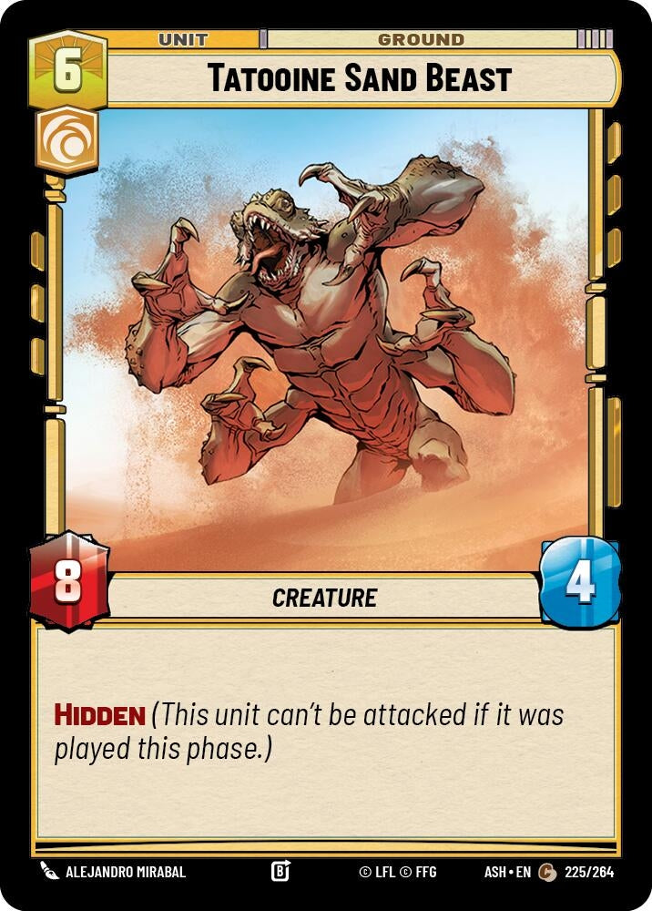 Tatooine Sand Beast (225/264) (ASH)
